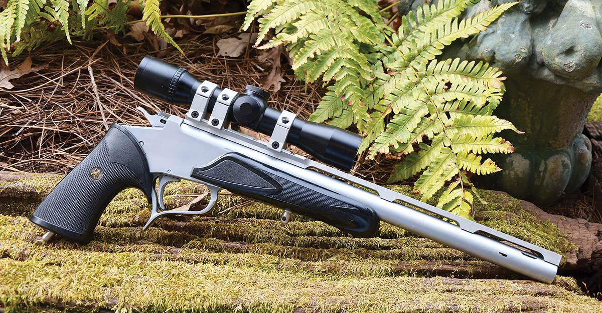 In addition to being quite accurate, this SSK Industries custom Contender is quite comfortable to shoot.